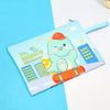 A4 Dino Zipper File Folder Bag