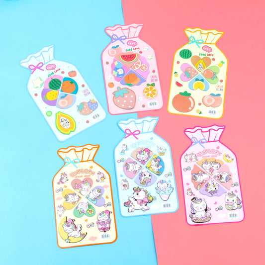 Cute & Colorful Sticky Note Bookmarks