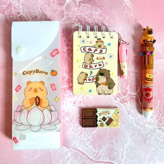 Capybara Cuteness Gift Hamper