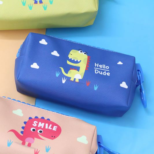 🦕 Dino Big Zip Pencil Pouch