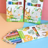 Animal-Themed Color Pencil Set of 12