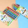 Animal-Themed Color Pencil Set of 12