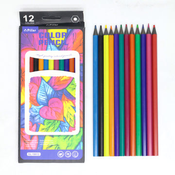 Bright and Bold Color Pencils ( Pack Of 12 )