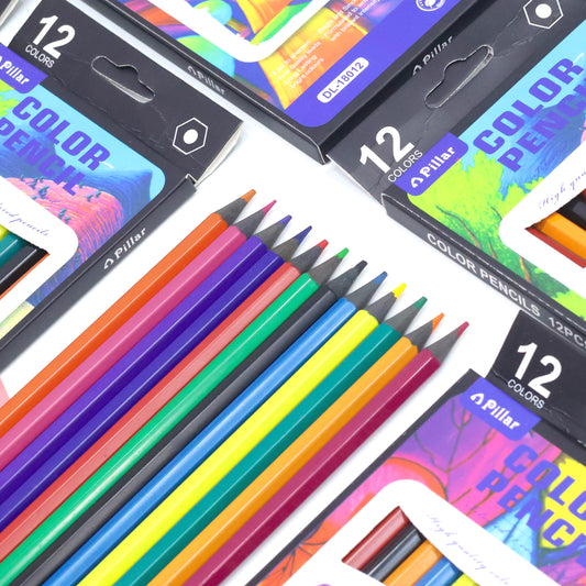 Bright and Bold Color Pencils ( Pack Of 12 )