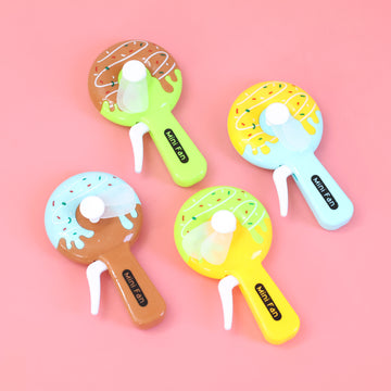 Mini Portable Hand Pressure Fan ( Donut )