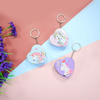 Mini Heart Unicorn Tin Box keychain