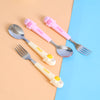 Dino Stainless Steel Spoon & Fork Set