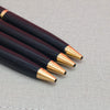 Personalized Glossy-Black with Gold Tone Pen