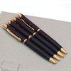 Personalized Glossy-Black with Gold Tone Pen