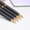 Personalized Black & Gold Matte Finish Ball Pen