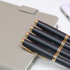 Personalized Black & Gold Matte Finish Ball Pen