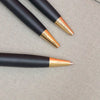 Personalized Black & Gold Matte Finish Ball Pen