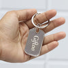 Personalized Metal Keychains - Round