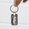 Personalized Metal Keychains - Round