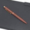 Personalized Metallic Rotating Stylus Ball Pen