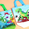 Dino Family Non-Woven Gift Bag