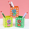 Flower Wooden Pen/Pencil Stand