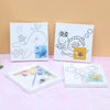 Animal DIY Pre Printed Canvas Painting Set