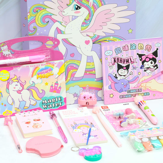 Unicorn Gift Hamper: Color, Craft, and Play