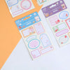 Kawaii Name Sticker Sticky label