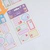 Kawaii Name Sticker Sticky label