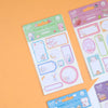 Kawaii Name Sticker Sticky label