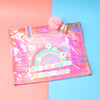 Sparkle in Style: Holographic Tote Bag