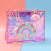 Sparkle in Style: Holographic Tote Bag