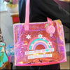 Sparkle in Style: Holographic Tote Bag