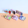 Mini Girl Tin Box keychain