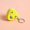 Mini Heart Smiley Tin Box keychain