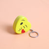 Mini Heart Smiley Tin Box keychain