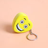 Mini Heart Smiley Tin Box keychain