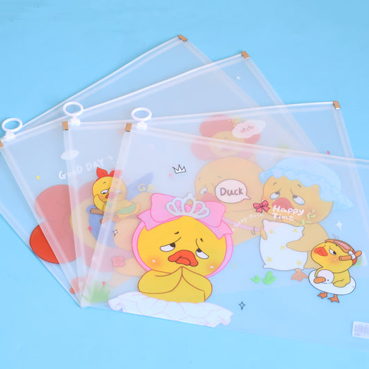 Duck A4 Zipper File Folder