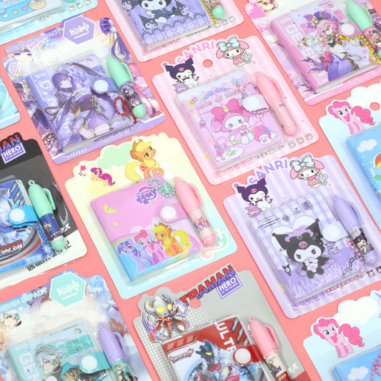 Kawaii Pocket Diary with Pen - Cute & Handy!