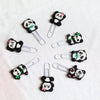 Panda Cute Bookmarks Paperclip Set of 4pcs