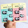 Panda Cute Bookmarks Paperclip Set of 4pcs