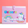 A4 Unicorn Dreams File Folder