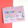 A4 Unicorn Dreams File Folder