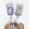 Unicorn Glitter Hair Brush/Comb