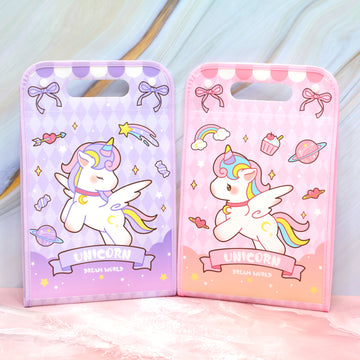 Unicorn A4 Document File Folder - 12 Slots