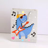 Dancing Dino 3D Paper Gift Bag