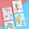 Ocean-Inspired Mermaid Spiral Diary