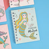 Ocean-Inspired Mermaid Spiral Diary