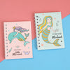 Ocean-Inspired Mermaid Spiral Diary