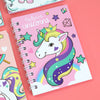 Unicorn Dreams Spiral Diary