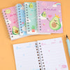 Cute Avocado Spiral Diary