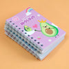 Cute Avocado Spiral Diary