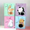 Cute Animal Furr Tail Paper Gift Bag