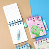 Dino-Themed Mini Diary with Pen